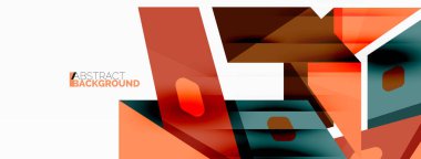 Soyut çizgi ve üçgen arkaplan. Yaratıcı geometrik soyut arkaplan. Duvar kağıdı, afiş, arkaplan veya iniş için iş şablonu