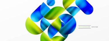 Geometrik arkaplanı çember yapın. Metalik renkli, parlak daireler ve yuvarlak şekiller. Duvar Kağıdı, Sancak, Arkaplan, Kart, Kitap İllüstrasyonu, İniş Sayfası