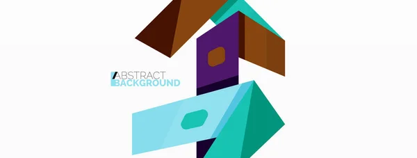 Linha Abstrata Fundo Triangular Cenário Abstrato Geométrico Criativo Modelo Negócio —  Vetores de Stock