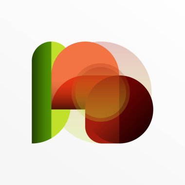 Yuvarlak üçgen çizgileri ve daireleri şekillendirir. Duvar kağıdı afişi arkaplanı veya iniş sayfası için Geometrik vektör çizimi