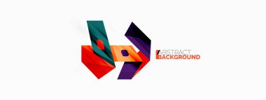 Soyut çizgi ve üçgen arkaplan. Yaratıcı geometrik soyut arkaplan. Duvar kağıdı, afiş, arkaplan veya iniş için iş şablonu