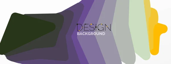 Arrière Plan Composition Géométrique Créative Avec Effet Dégradé Fond Écran — Image vectorielle