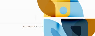 Çizgiler, kareler, daireler ve üçgenler. Duvar kağıdı, pankart, arkaplan, sunum veya iniş sayfası için Geometrik soyut arkaplan