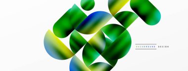 Geometrik arkaplanı çember yapın. Metalik renkli, parlak daireler ve yuvarlak şekiller. Duvar Kağıdı, Sancak, Arkaplan, Kart, Kitap İllüstrasyonu, İniş Sayfası