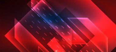 Arka plan duvar kağıtları, parlak çizgiler ve geometrik şekiller. Yapay Zeka teknolojisi, engelleme zinciri, iletişim, 5G, bilim, iş ve teknoloji konsepti için koyu duvar kağıdı