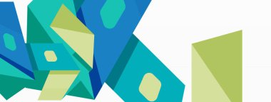 Soyut çizgi ve üçgen arkaplan. Yaratıcı geometrik soyut arkaplan. Duvar kağıdı, afiş, arkaplan veya iniş için iş şablonu