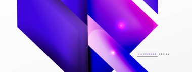 Dinamik 3d geometrik soyut arkaplan. Üçgenler ve diğer basit formlar. Duvar Kağıdı, Sancak, Arkaplan, Kart, Kitap İllüstrasyonu, İniş Sayfası