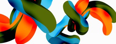 Yaratıcı geometrik duvar kağıdı. Sıçrama şekilleri kompozisyon arkaplanı. Duvar kağıdı, afiş, arkaplan veya iniş için tekno iş şablonu