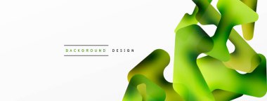 Renkli parlak soyut şekiller kompozisyonu. Duvar kağıdı, afiş, arkaplan, kart, kitap illüstrasyonu, iniş sayfası için dijital ağ geleceksel şablonu