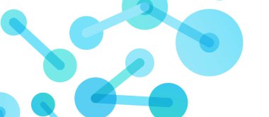 Çizgi noktaları geometrik soyut arkaplan bağlantıları. Çizgilerle birbirine bağlı çemberler. Duvar kağıdı, afiş, arkaplan veya iniş için moda tekno iş şablonu