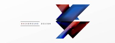 Dinamik 3d geometrik soyut arkaplan. Üçgenler ve diğer basit formlar. Duvar Kağıdı, Sancak, Arkaplan, Kart, Kitap İllüstrasyonu, İniş Sayfası