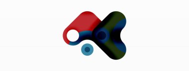 Yaratıcı geometrik duvar kağıdı. Minimum baloncuk oku ve çemberin soyut arkaplanı. Duvar kağıdı, afiş, arkaplan veya iniş için tekno iş şablonu