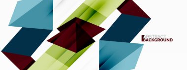 Soyut çizgi ve üçgen arkaplan. Yaratıcı geometrik soyut arkaplan. Duvar kağıdı, afiş, arkaplan veya iniş için iş şablonu