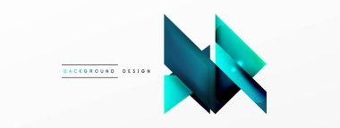 Dinamik 3d geometrik soyut arkaplan. Üçgenler ve diğer basit formlar. Duvar Kağıdı, Sancak, Arkaplan, Kart, Kitap İllüstrasyonu, İniş Sayfası