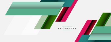 Geçmişi. Geometrik köşegen şekiller ve çizgiler soyut bileşim. Duvar kağıdı afişi veya iniş sayfası için vektör illüstrasyonu