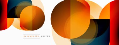 Geometrik asgari duvar kağıdı. Geometrik şekiller. Duvar kağıdı afişi veya iniş sayfası için vektör illüstrasyonu