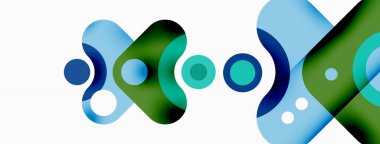 Yaratıcı geometrik duvar kağıdı. Minimum baloncuk oku ve çemberin soyut arkaplanı. Duvar kağıdı, afiş, arkaplan veya iniş için tekno iş şablonu