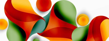 Akan geometrik şekiller, minimalist soyut arkaplanı oluşturur. Yuvarlak şekiller ve daireler. Yapay zeka teknolojisi, engelleme zinciri, iletişim için duvar kağıdı, 5G, bilim, iş