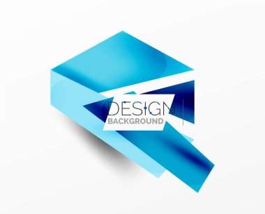 Arka plan soyut örtüşen şekiller. Duvar kağıdı afişi veya iniş sayfası için en düşük bileşim vektör ilüstrasyonuName