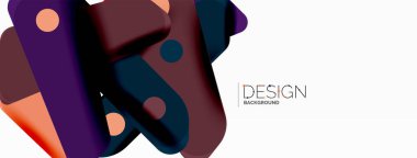 Yaratıcı geometrik duvar kağıdı. Asgari soyut arkaplan. Duvar kağıdı arkaplanı veya iniş sayfası için renk parlak örtüşen çizgiler kompozisyon vektör ilüstrasyonuName