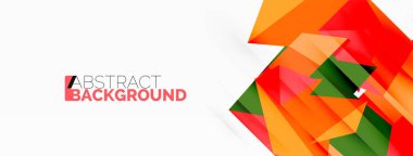 Soyut çizgi ve üçgen arkaplan. Yaratıcı geometrik soyut arkaplan. Duvar kağıdı, afiş, arkaplan veya iniş için iş şablonu