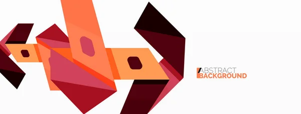 Абстрактная Линия Треугольный Фон Творческий Геометрический Абстрактный Фон Бизнес Шаблон — стоковый вектор