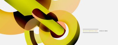 Soyut arkaplanı çember içine al. Duvar kağıdı afişi arkaplan kartı veya iniş sayfası için vektör illüstrasyonu