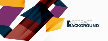 Soyut çizgi ve üçgen arkaplan. Yaratıcı geometrik soyut arkaplan. Duvar kağıdı, afiş, arkaplan veya iniş için iş şablonu