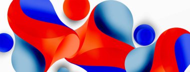 Akan geometrik şekiller, minimalist soyut arkaplanı oluşturur. Yuvarlak şekiller ve daireler. Yapay zeka teknolojisi, engelleme zinciri, iletişim için duvar kağıdı, 5G, bilim, iş