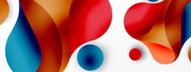 Akan geometrik şekiller, minimalist soyut arkaplanı oluşturur. Yuvarlak şekiller ve daireler. Yapay zeka teknolojisi, engelleme zinciri, iletişim için duvar kağıdı, 5G, bilim, iş