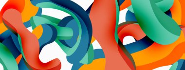 Yaratıcı geometrik duvar kağıdı. Sıçrama şekilleri kompozisyon arkaplanı. Duvar kağıdı, afiş, arkaplan veya iniş için tekno iş şablonu