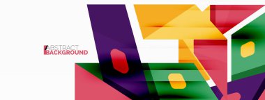 Soyut çizgi ve üçgen arkaplan. Yaratıcı geometrik soyut arkaplan. Duvar kağıdı, afiş, arkaplan veya iniş için iş şablonu