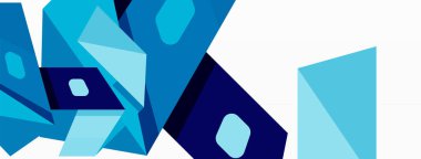 Yaratıcı geometrik duvar kağıdı. Soyut kurdele biçimi kompozisyonu. Duvar kağıdı, afiş, arkaplan veya iniş için tekno iş şablonu