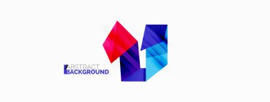 Soyut çizgi ve üçgen arkaplan. Yaratıcı geometrik soyut arkaplan. Duvar kağıdı, afiş, arkaplan veya iniş için iş şablonu