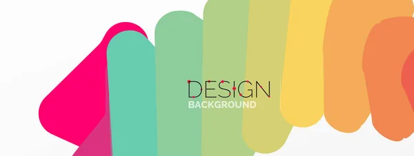 Background Creative Geometric Shapes Composition Gradient Effect Wallpaper Concept Technology — Stock Vector