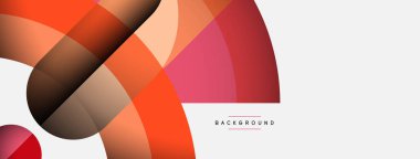 Moda şekilleri, renk minimal tasarım bileşimi, duvar kağıdı afişi veya iniş sayfası için çizgiler ve gölgeler