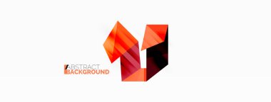 Soyut çizgi ve üçgen arkaplan. Yaratıcı geometrik soyut arkaplan. Duvar kağıdı, afiş, arkaplan veya iniş için iş şablonu