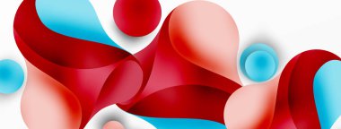 Geometrik yuvarlak şekiller ve soyut çemberler. Yapay zeka teknolojisi, engelleme zinciri, iletişim için duvar kağıdı, 5G, bilim, iş