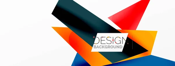 Background Color Abstract Overlapping Lines Minimal Composition Vector Illustration Wallpaper — Stock Vector