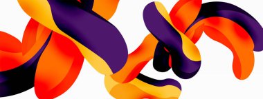 Yaratıcı geometrik duvar kağıdı. Sıçrama şekilleri kompozisyon arkaplanı. Duvar kağıdı, afiş, arkaplan veya iniş için tekno iş şablonu