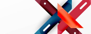 Arka plan çakışan hatlar. Dinamik çizgiler soyut duvar kağıdı. Duvar kağıdı afişi veya iniş sayfası için düz satır kompozisyon vektör ilüstrasyonuName