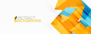 Soyut çizgi ve üçgen arkaplan. Yaratıcı geometrik soyut arkaplan. Duvar kağıdı, afiş, arkaplan veya iniş için iş şablonu