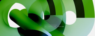 Soyut arkaplanı çember içine al. Duvar kağıdı afişi arkaplan kartı veya iniş sayfası için vektör illüstrasyonu