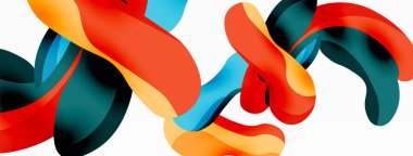 Yaratıcı geometrik duvar kağıdı. Sıçrama şekilleri kompozisyon arkaplanı. Duvar kağıdı, afiş, arkaplan veya iniş için tekno iş şablonu