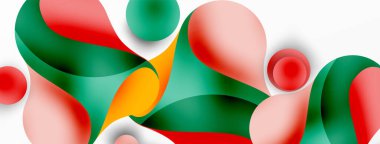 Geometrik yuvarlak şekiller ve soyut çemberler. Yapay zeka teknolojisi, engelleme zinciri, iletişim için duvar kağıdı, 5G, bilim, iş