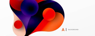 Akan geometrik şekiller, minimalist soyut arkaplanı oluşturur. Yuvarlak şekiller ve daireler. Yapay zeka teknolojisi, engelleme zinciri, iletişim için duvar kağıdı, 5G, bilim, iş