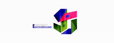 Soyut çizgi ve üçgen arkaplan. Yaratıcı geometrik soyut arkaplan. Duvar kağıdı, afiş, arkaplan veya iniş için iş şablonu