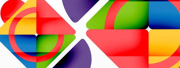 Творческие Геометрические Обои Минимальный Абстрактный Фон Векторная Иллюстрация Композиции Треугольников — стоковый вектор