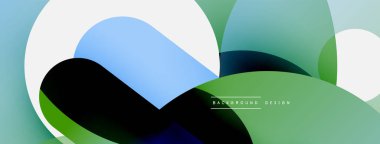 Soyut arkaplanı çember içine al. Duvar kağıdı afişi arkaplan kartı veya iniş sayfası için vektör illüstrasyonu