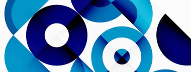 Renkli çember soyut arkaplan. Duvar kağıdı, afiş, sunum, arkaplan şablonu